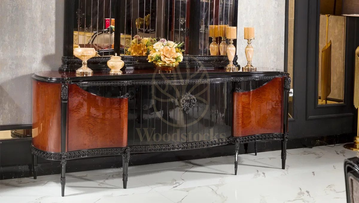 Royal Casa Hand Carved Teak Dining Table Set, Saharanpur, view 6