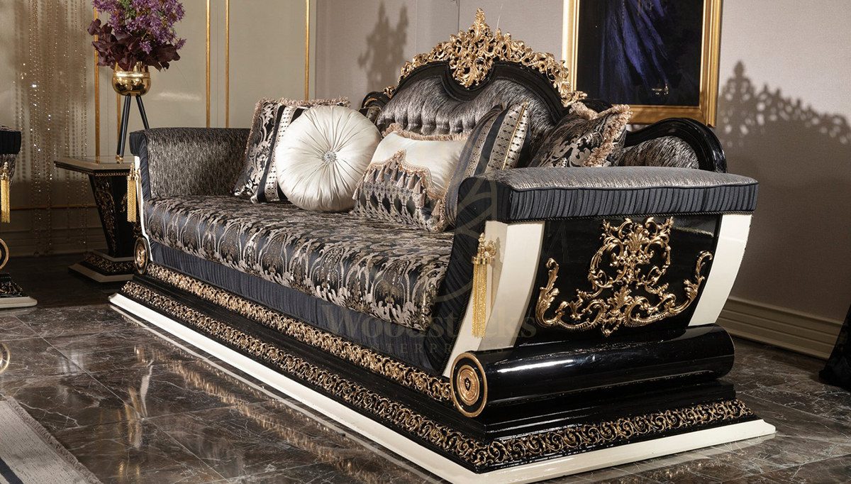 Royal Toronto Hand Carved Teak Sofa Set, Saharanpur, view 4