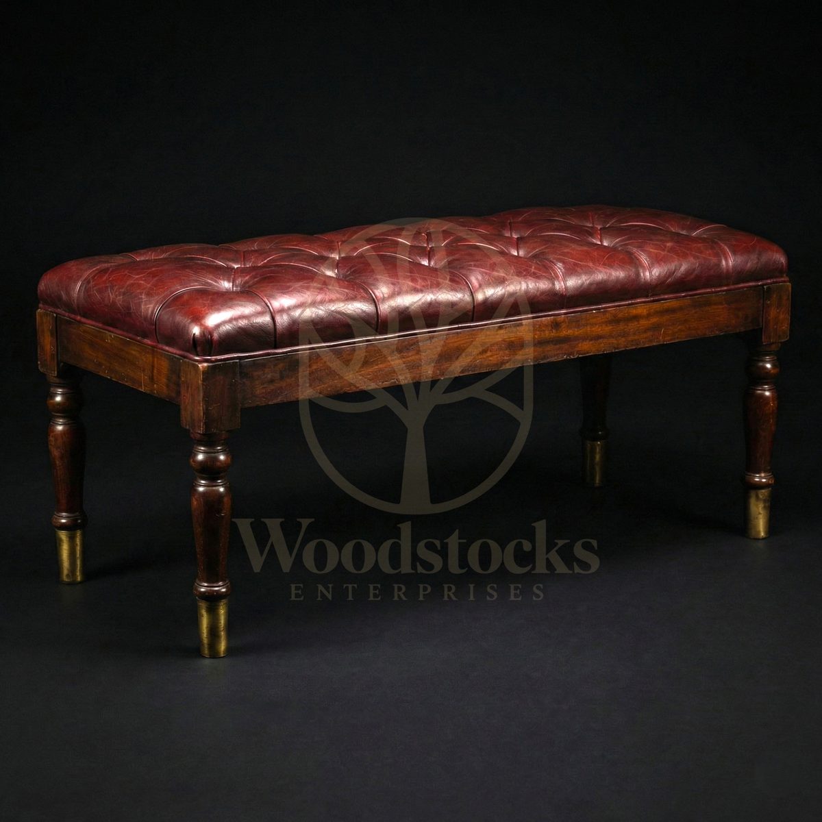 Luxury Teak Savile Row Gentleman’s Bench, Saharanpur, view 2