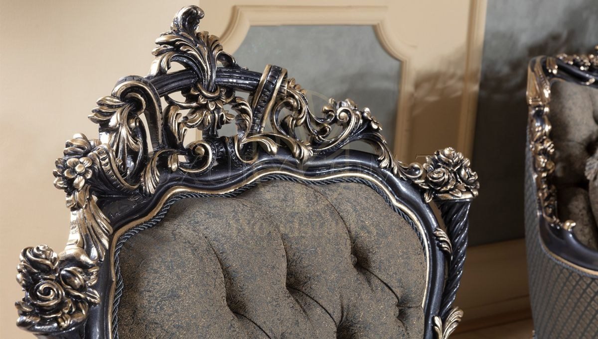 Royal Gazel Hand Carved Teak Sofa Set II, Saharanpur, view 7