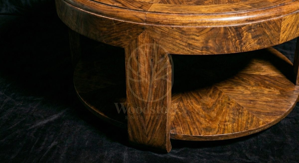 Luxury Teak Bloomsbury Art Deco Coffee Table, Saharanpur, view 4