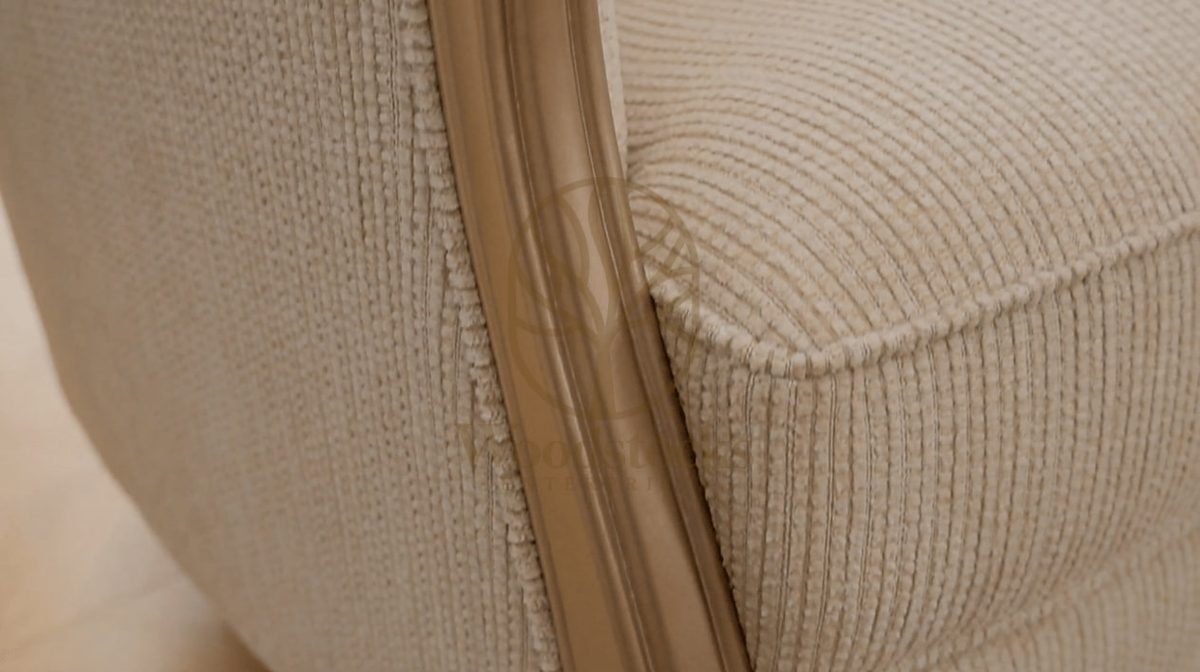 Teak Contemporary Living Room Chair, view 5