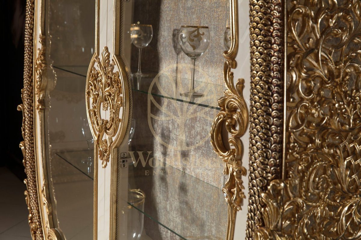 Teak Sovereign Antique Gold Dining Set, view 19
