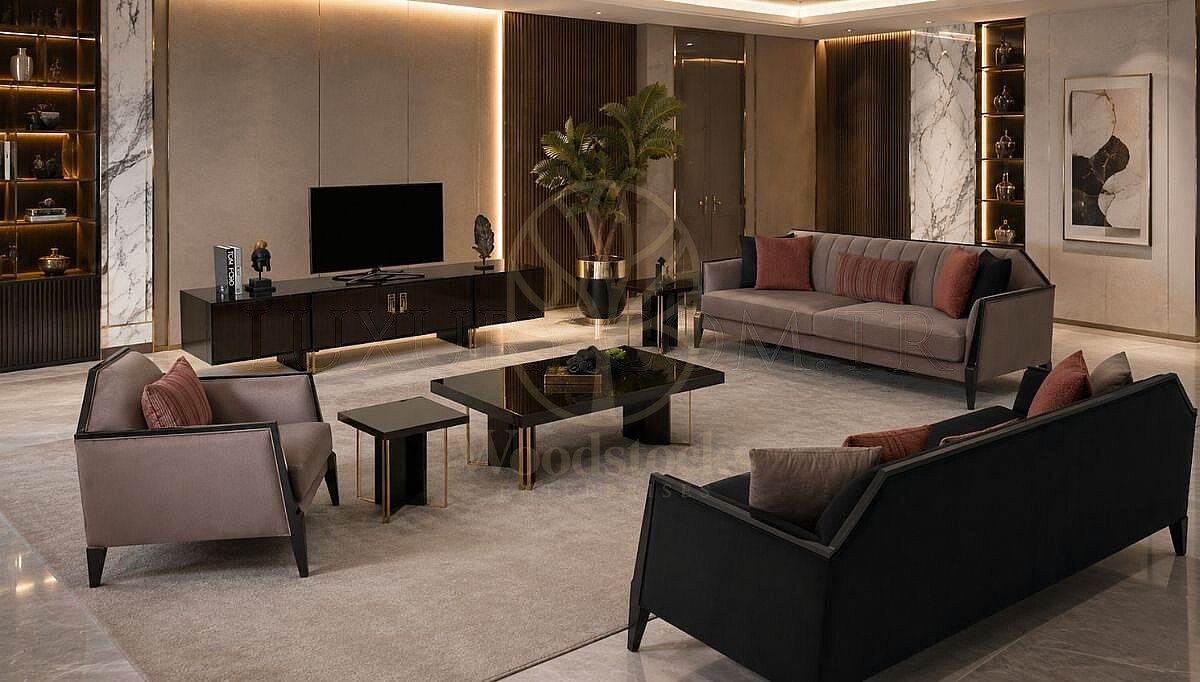 Luxury Sterling Handcrafted Teak Sofa Set, Saharanpur, Sofa Set