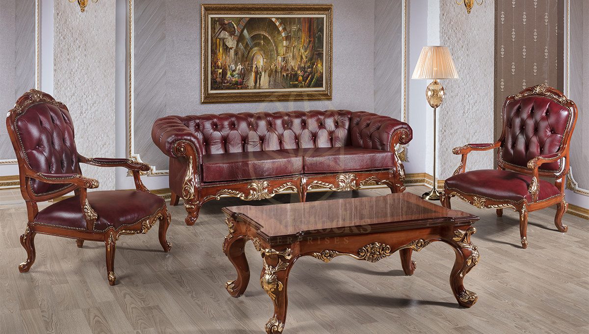 Royal Saray Hand Carved Teak Office Table, Saharanpur, view 3