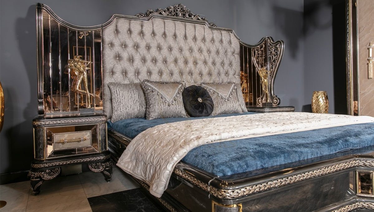Royal Fidenza Hand Carved Teak King Size Bed, Saharanpur, view 3