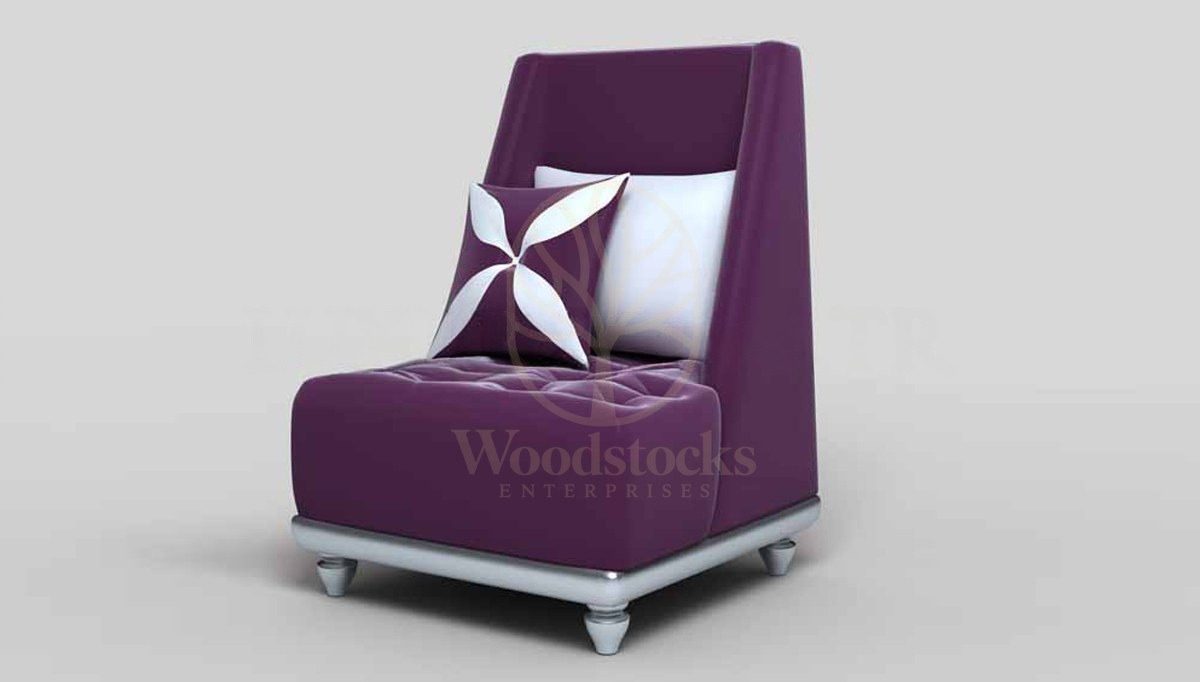 Luxury Yuresas Handcrafted Teak Armchair, Saharanpur, Living Room Chair