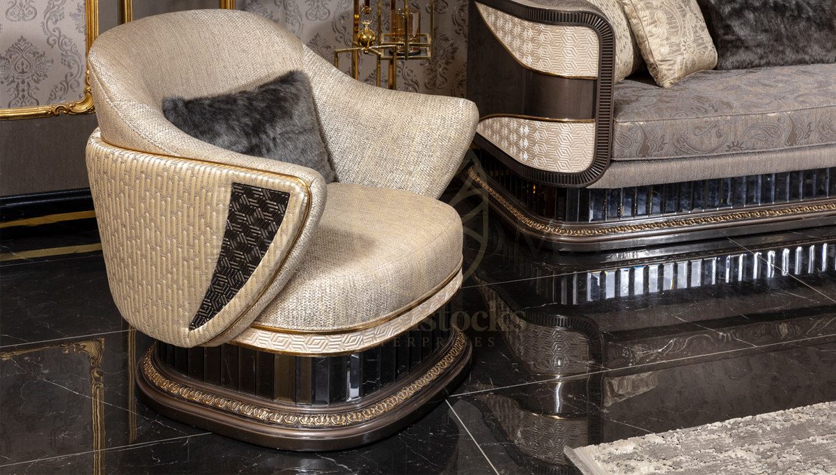 Luxury Elisyum Handcrafted Teak Sofa Set, Saharanpur, view 8