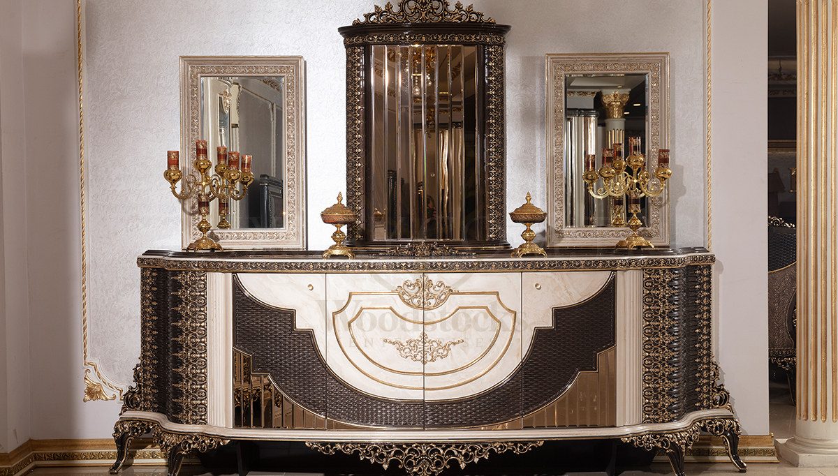 Royal Poltava Hand Carved Teak Dining Table Set, Saharanpur, view 6