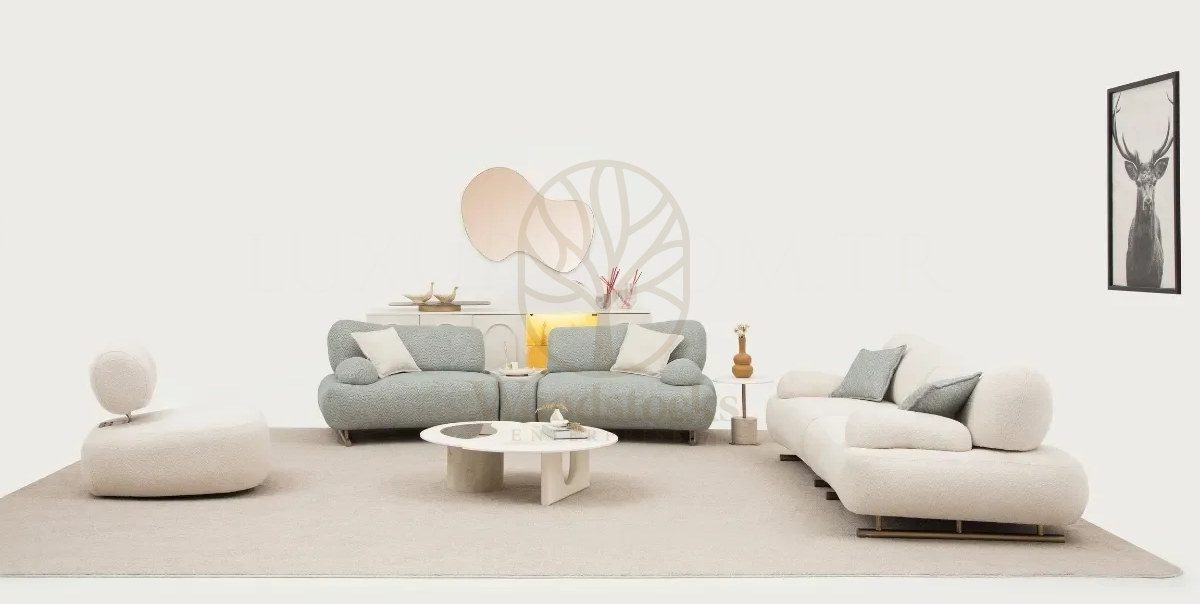 Luxury Aluna Bohemian Handcrafted Teak Sofa Set, Saharanpur, Sofa Set
