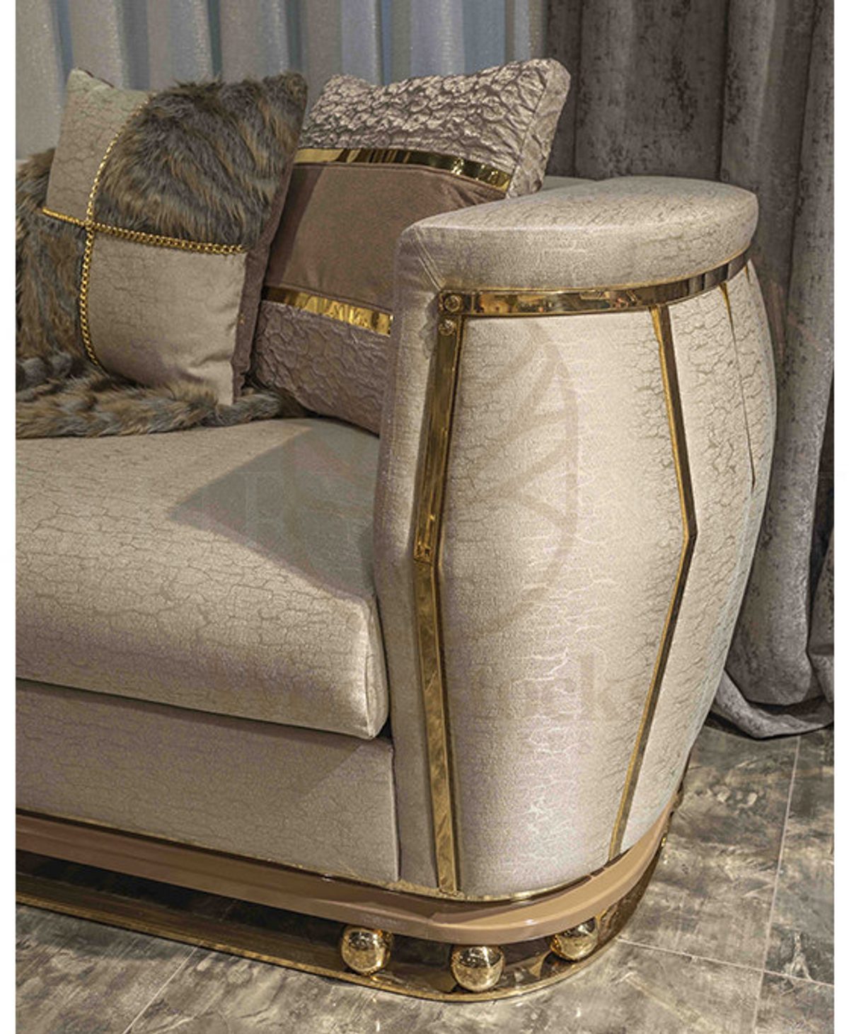 Luxury Mozena Handcrafted Teak Sofa Set, Saharanpur, view 10