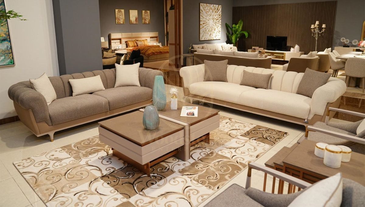 Luxury Sidney Handcrafted Teak Sofa Set II, Saharanpur, view 3