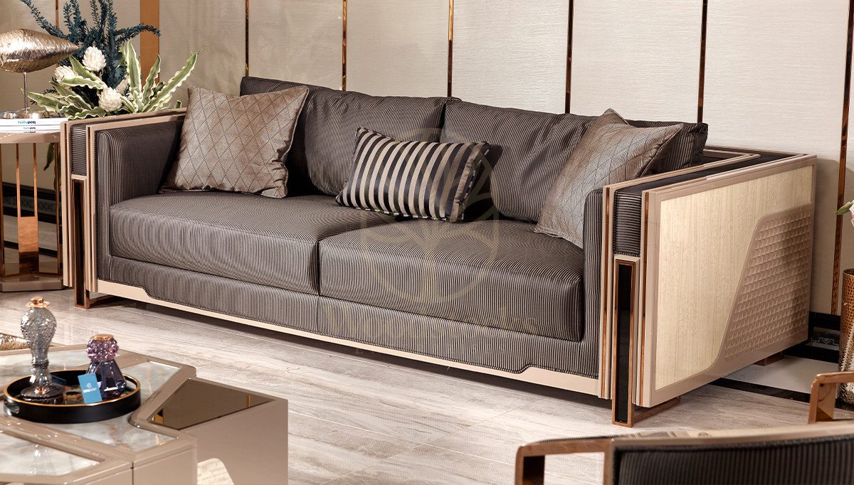 Luxury Oslov Handcrafted Teak Sofa Set, Saharanpur, view 7