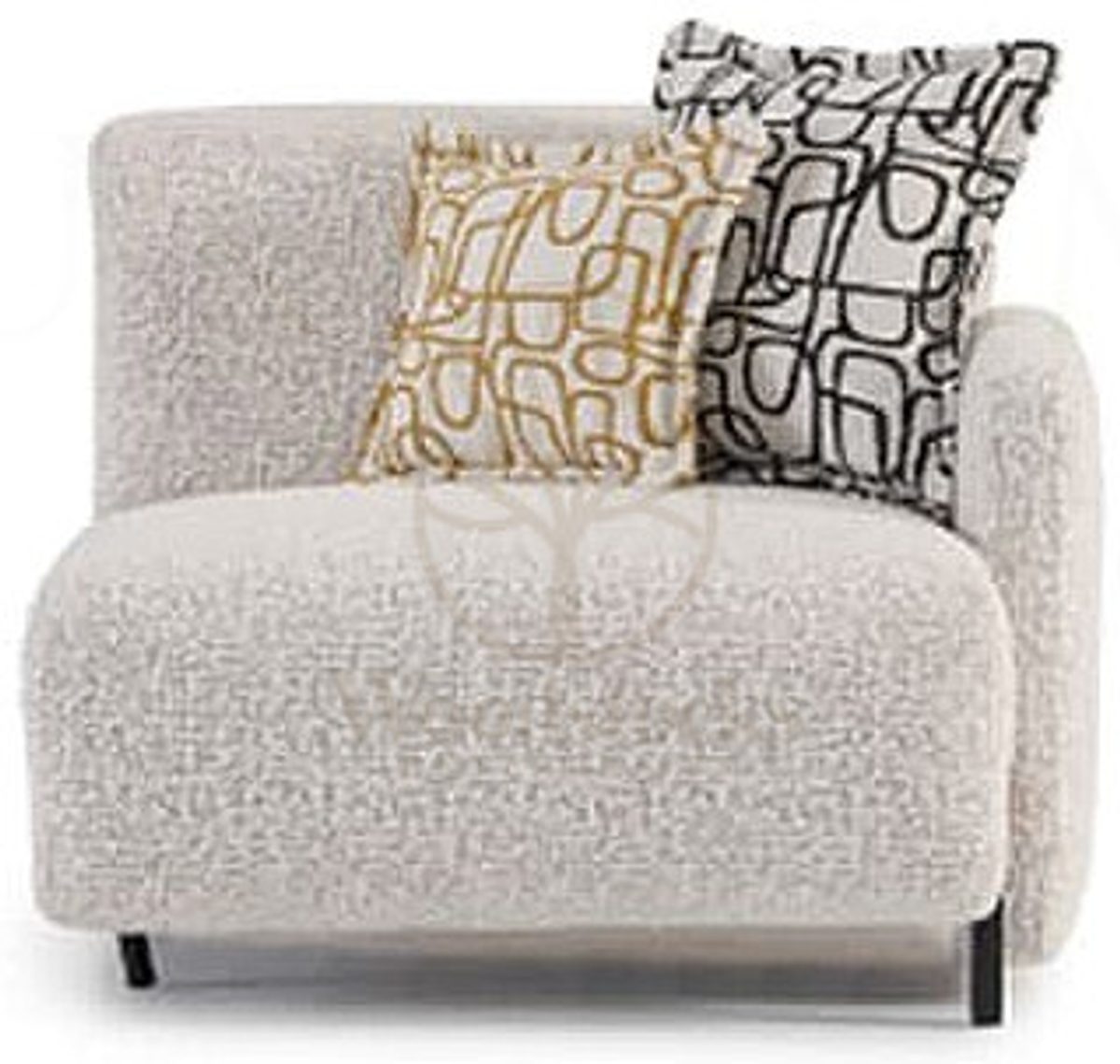 Luxury Cortina Handcrafted Teak L-Shape Sofa III, Saharanpur, view 5