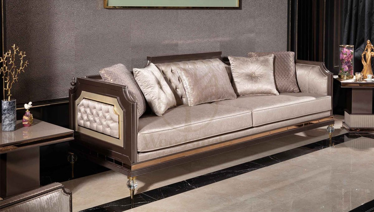 Luxury Paraguay Handcrafted Teak Sofa Set, Saharanpur, view 5