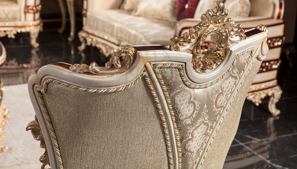 Royal Labros Hand Carved Teak Sofa Set, Saharanpur, view 10