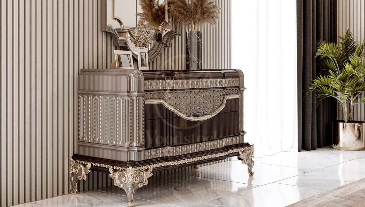 Royal Lotus Hand Carved Teak King Size Bed, Saharanpur, view 7