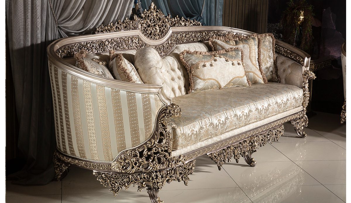 Royal Lefkosa Hand Carved Teak Sofa Set, Saharanpur, view 7