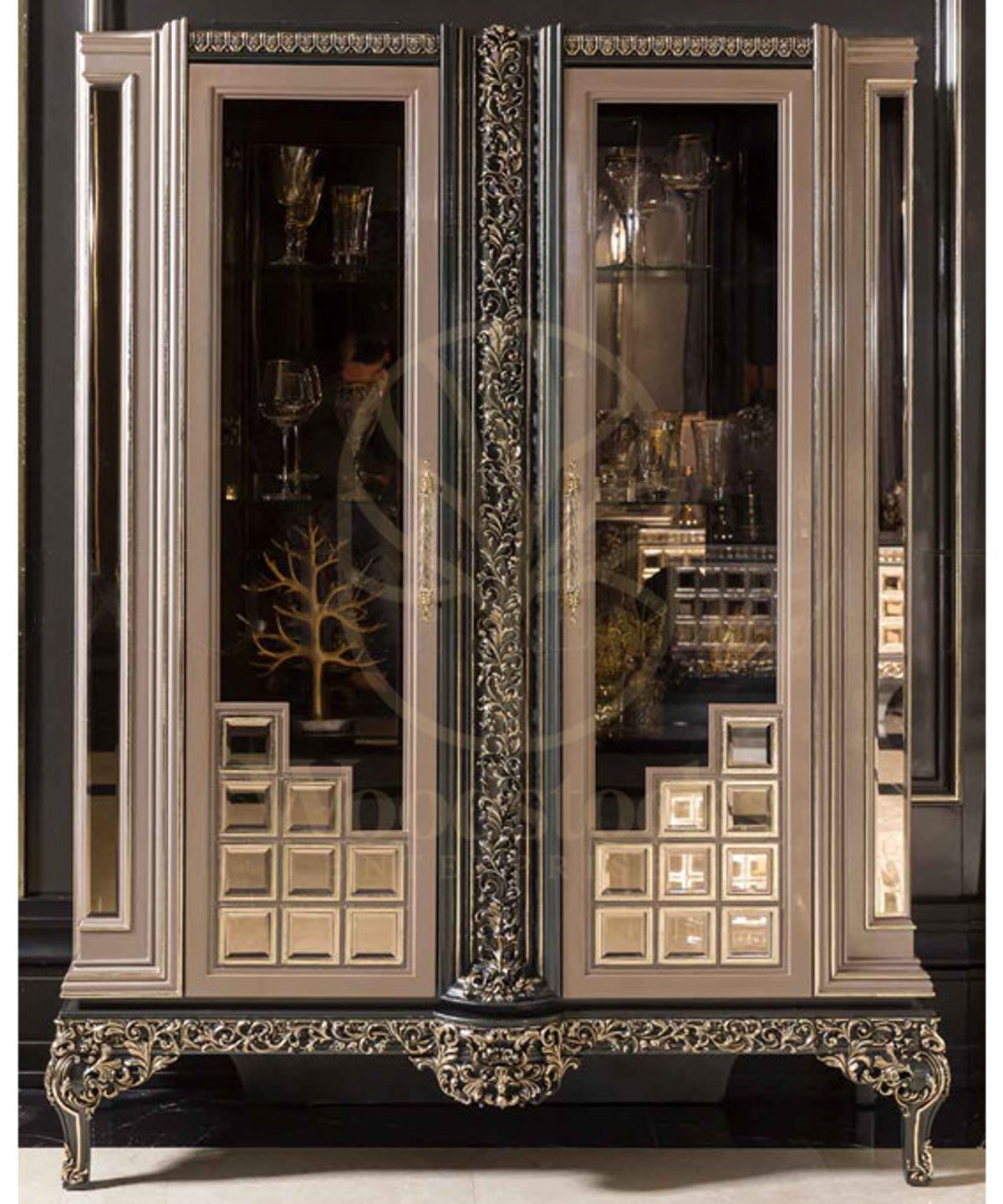 Royal Esterosa Hand Carved Teak Dining Table Set, Saharanpur, view 10