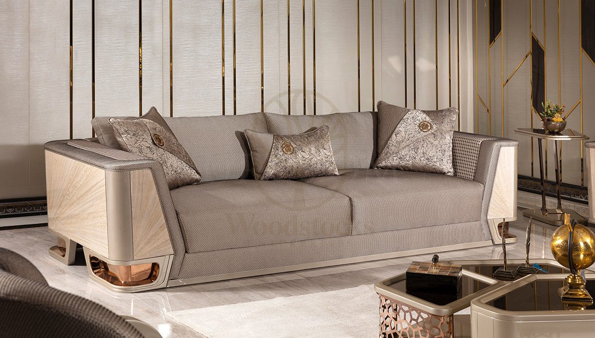 Luxury Latina Handcrafted Teak Sofa Set, Saharanpur, view 10