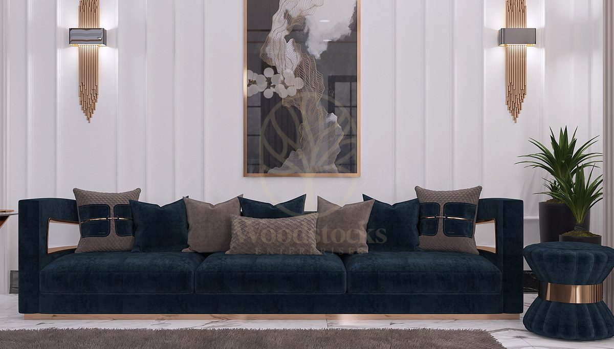 Luxury Sofa Handcrafted Teak Sofa Set, Saharanpur, view 2