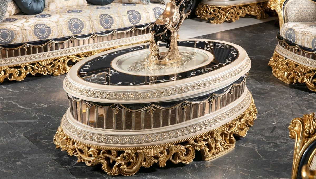 Royal Bilbao Hand Carved Teak Sofa Set, Saharanpur, view 2