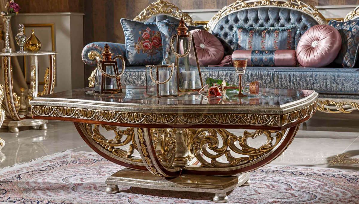 Royal Sultanahmet Hand Carved Teak Sofa Set, Saharanpur, view 3