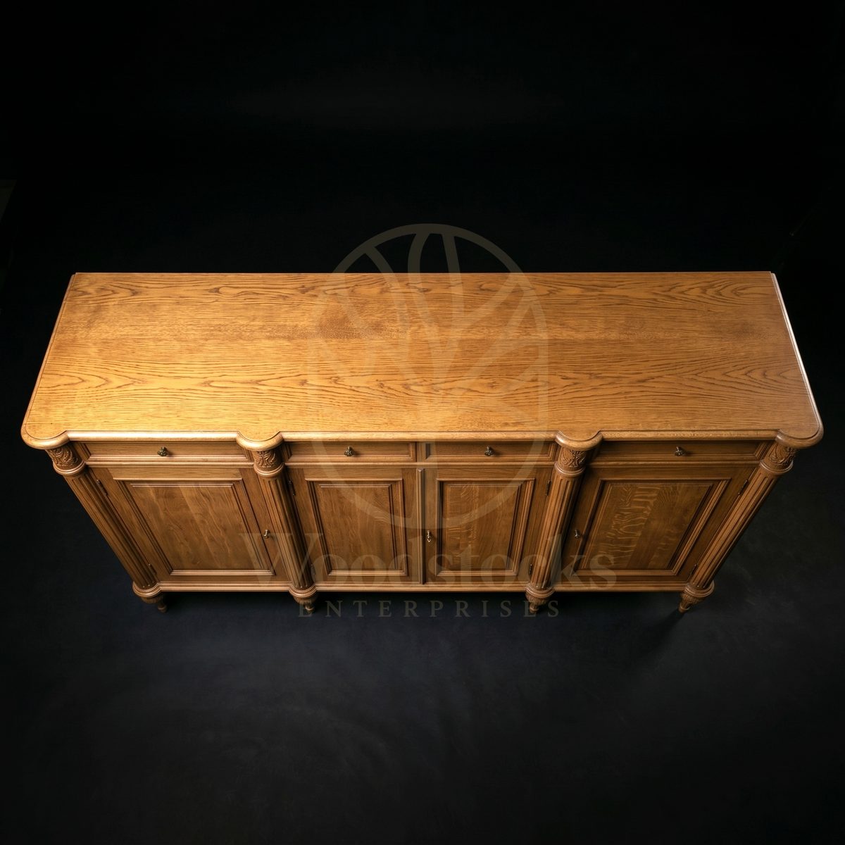 Royal Teak Montpellier Louis XVI Provincial Enfilade, Saharanpur, view 4
