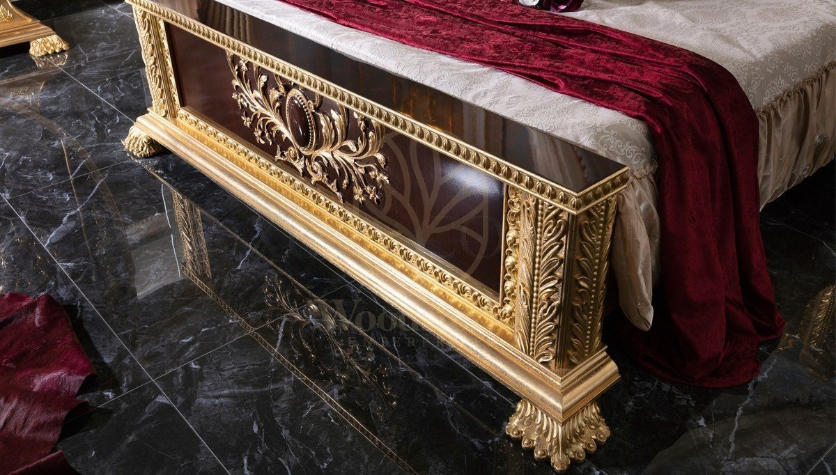 Royal Vanera Hand Carved Teak King Size Bed, Saharanpur, view 7
