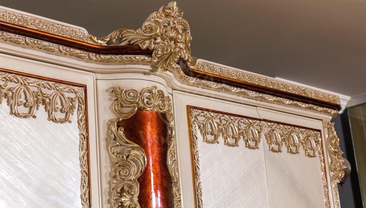 Royal Topkapi Hand Carved Teak King Size Bed, Saharanpur, view 4