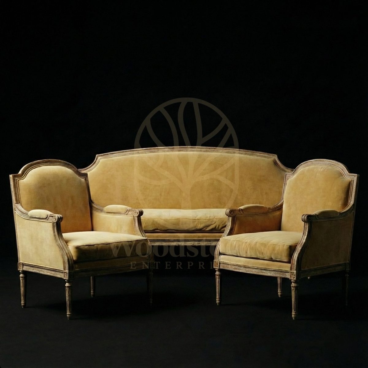 Royal Teak Rue de Rivoli Salon Ensemble, Saharanpur, Sofa Set