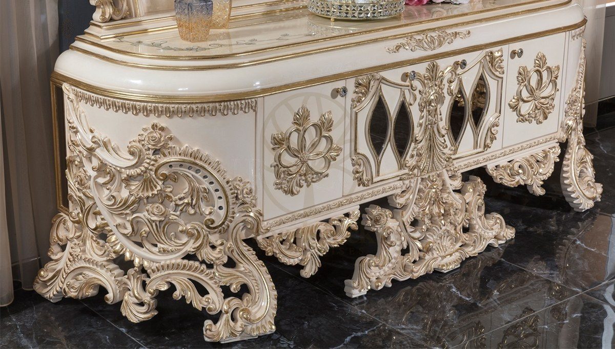 Royal Karahan Hand Carved Teak TV Cabinet, Saharanpur, view 4