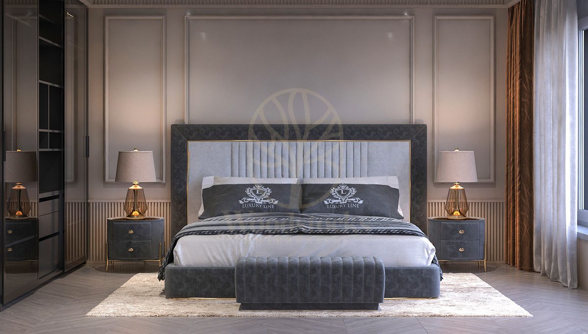 Luxury Elyasa Handcrafted Teak King Size Bed, Saharanpur, view 2