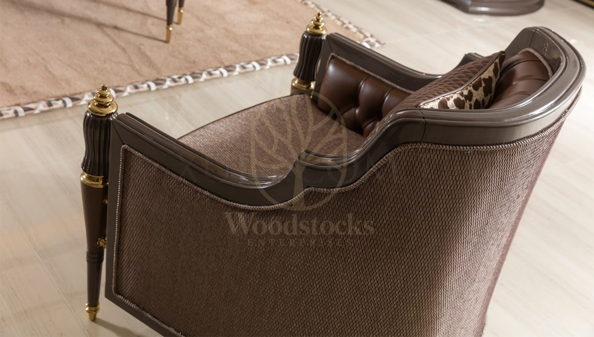 Luxury Estelya Handcrafted Teak Sofa Set, Saharanpur, view 5