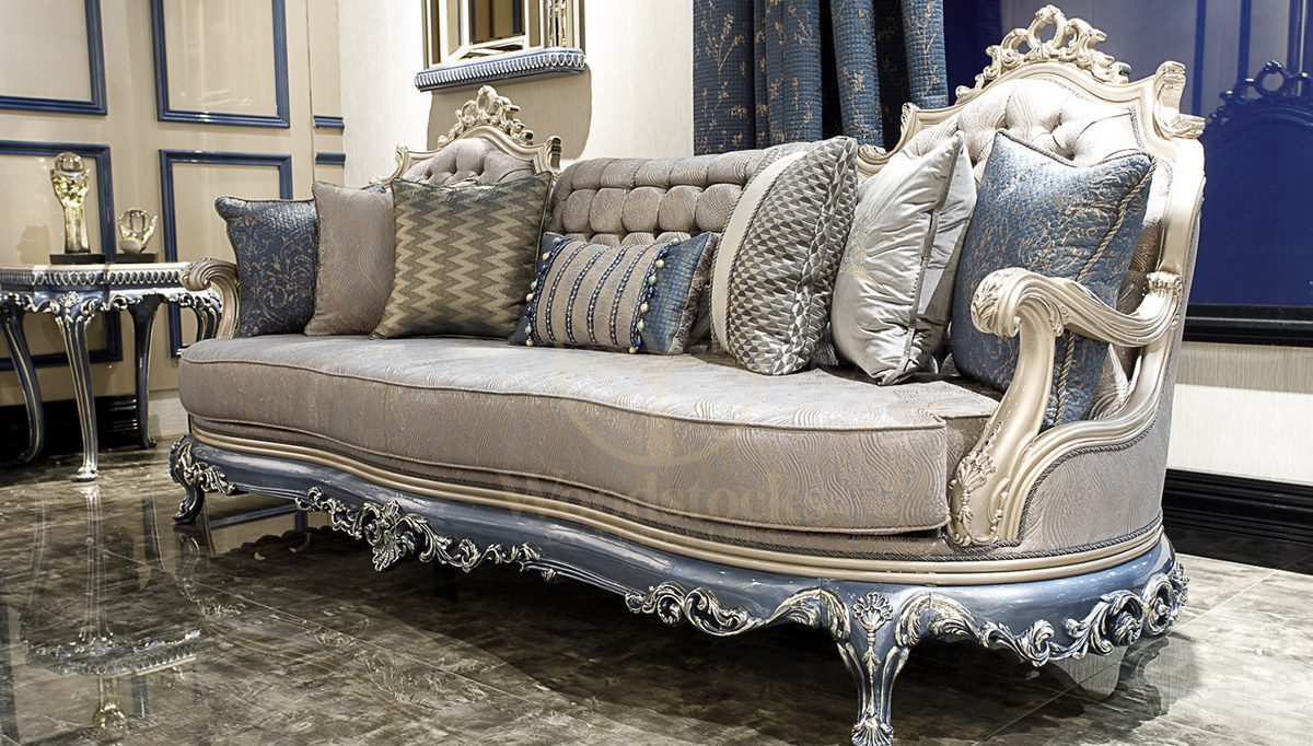 Royal Austin Hand Carved Teak Sofa Set, Saharanpur, view 9