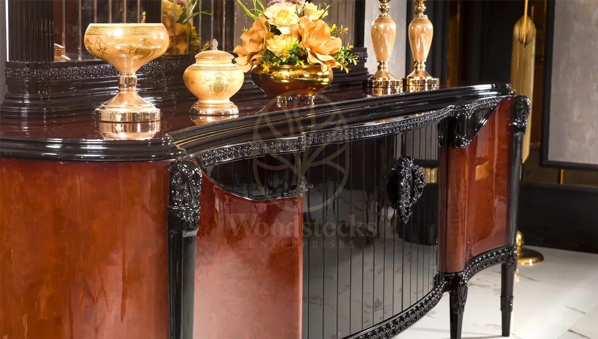 Royal Casa Hand Carved Teak Dining Table Set, Saharanpur, view 7