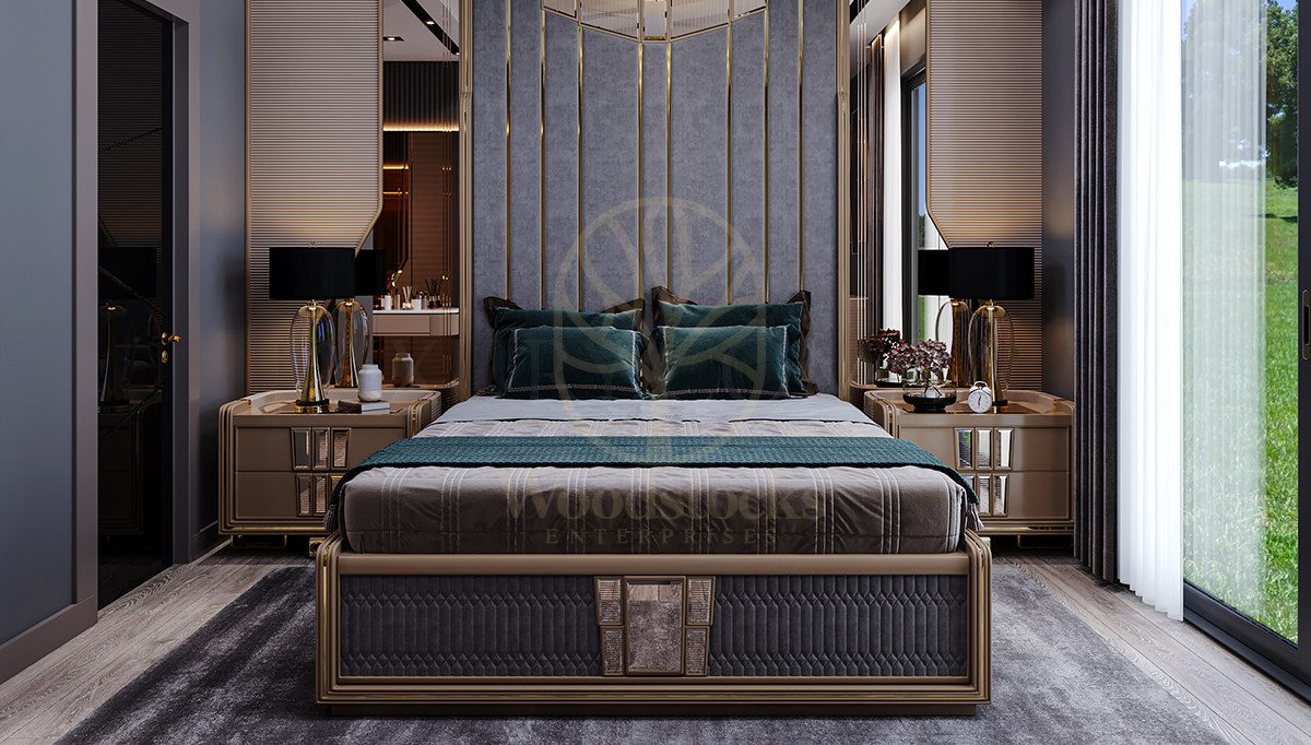 Luxury Loftusa Handcrafted Teak King Size Bed, Saharanpur, view 10