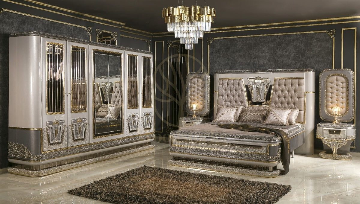 Royal Salerno Hand Carved Teak King Size Bed, Saharanpur, King Size Bed