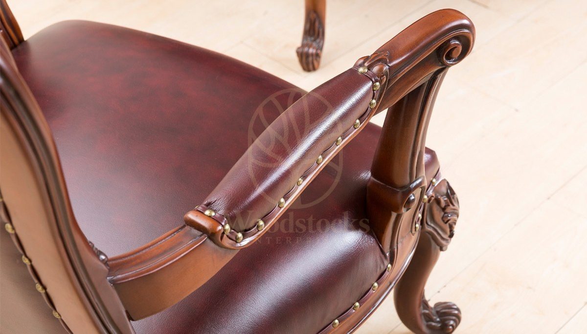 Royal Visenta Hand Carved Teak Office Sofa Set, Saharanpur, view 7