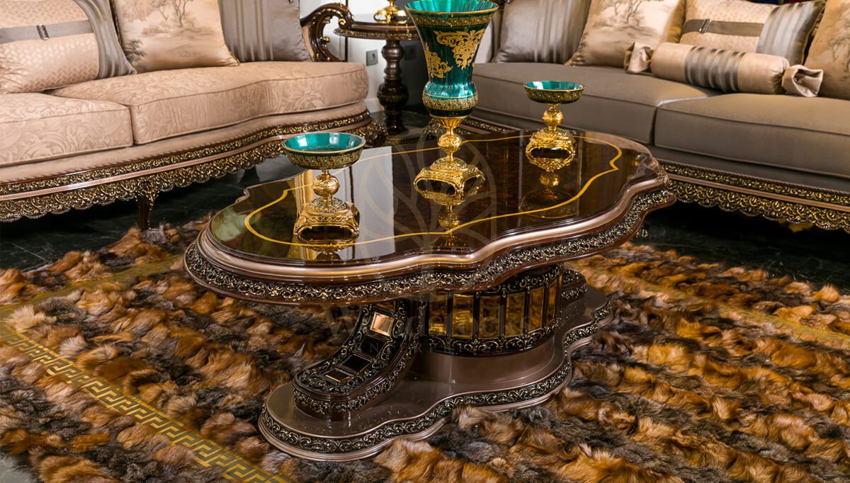 Royal Modelo Hand Carved Teak Sofa Set, Saharanpur, view 3