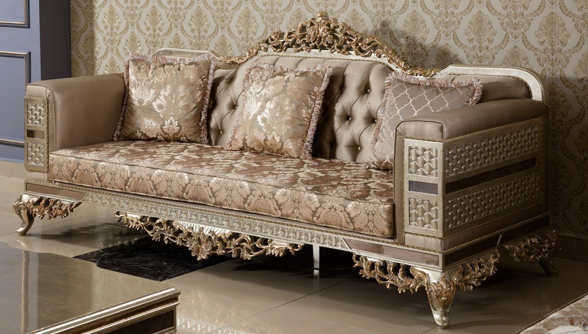 Royal Living Hand Carved Teak Sofa Set, Saharanpur, view 5