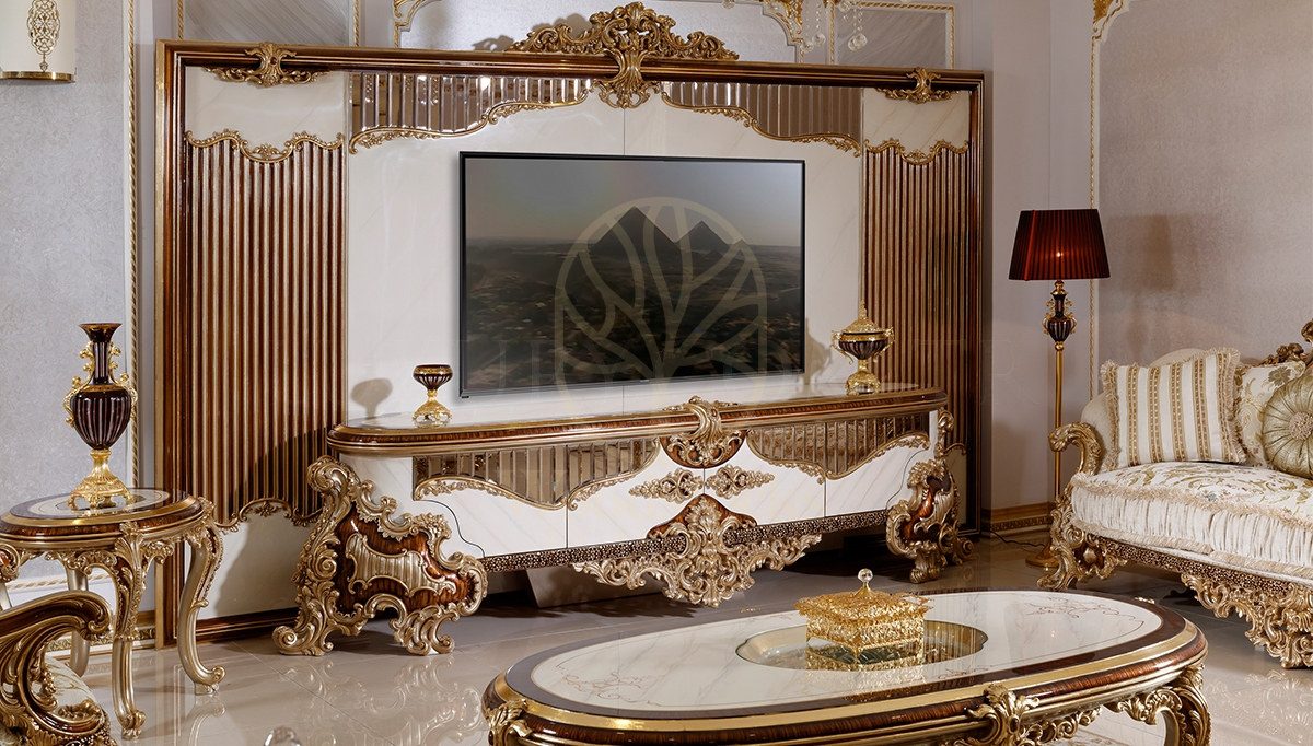 Royal Lord Hand Carved Teak TV Cabinet, Saharanpur, TV Cabinet