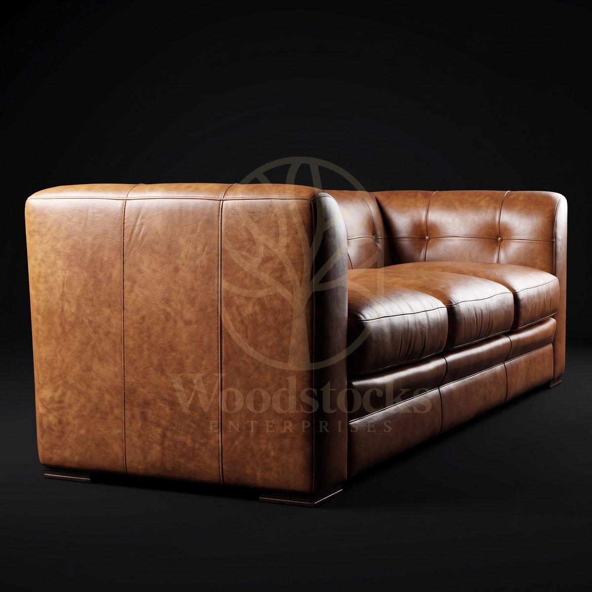 Luxury Teak Fifth Avenue Jazz Age Tuxedo Settee, Saharanpur, view 2