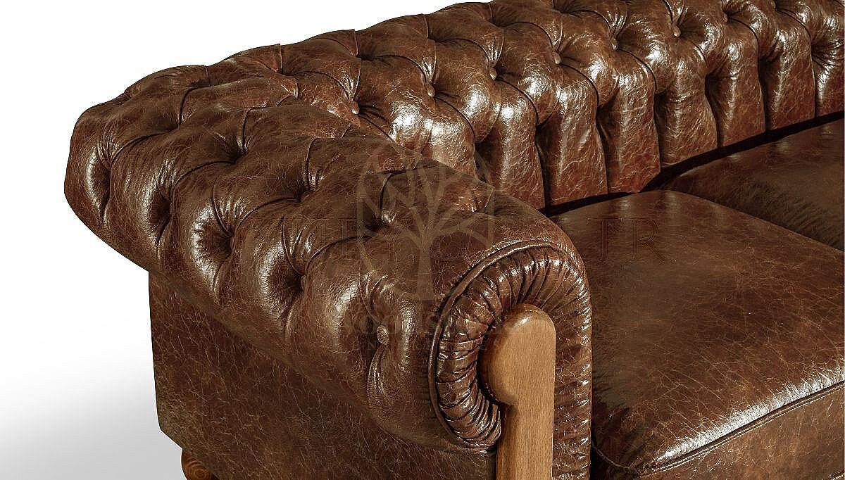 Royal Aviora Chesterfield Hand Carved Teak Sofa Set, Saharanpur, view 5