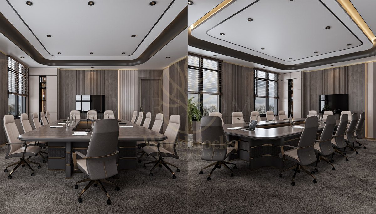 Luxury Vadi Handcrafted Teak Meeting Table, Saharanpur, Office & Study Table