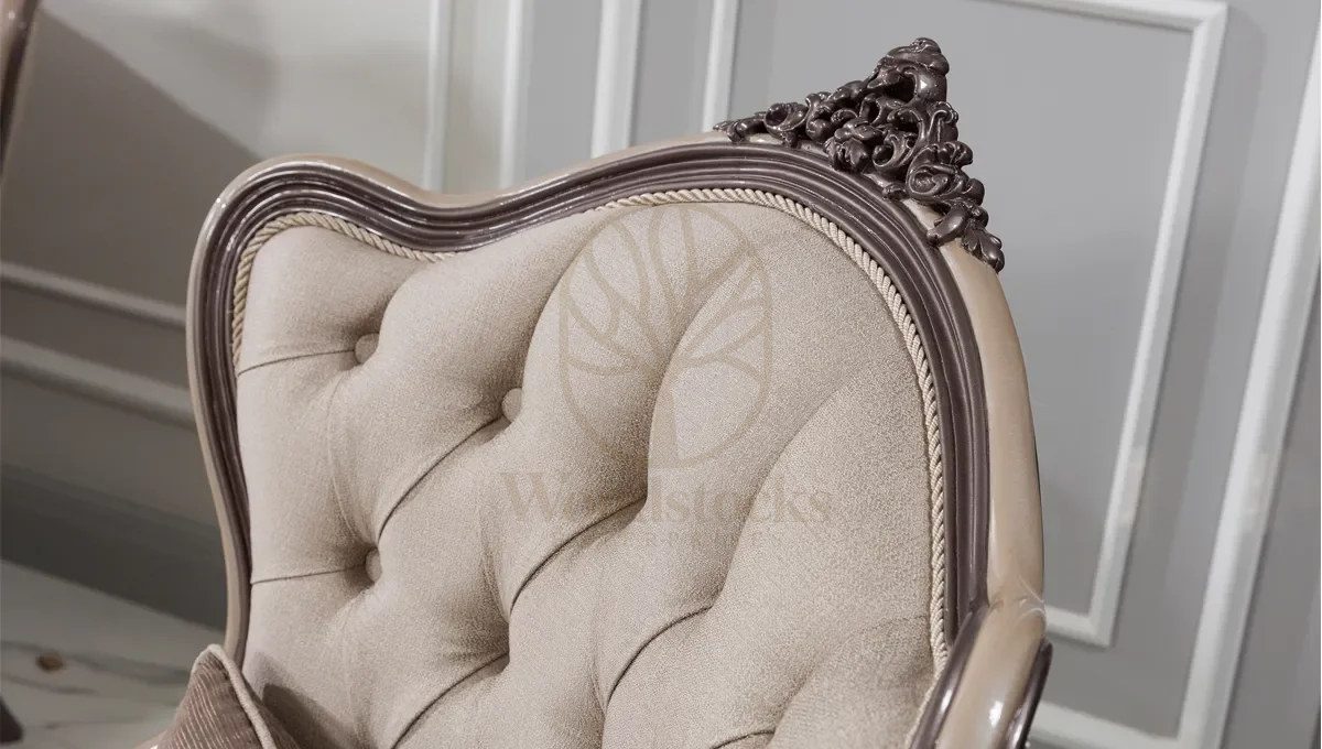Royal Cassani Hand Carved Teak Sofa Set, Saharanpur, view 6