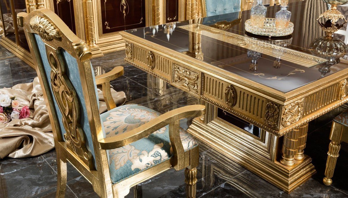 Royal Sah Hand Carved Teak Dining Table Set, Saharanpur, view 5