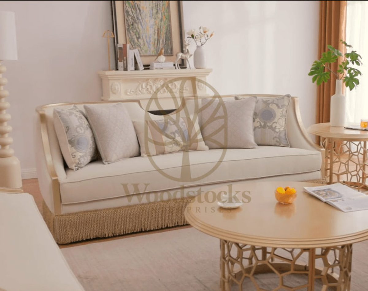 Teak Sleek Sofa Set, view 5