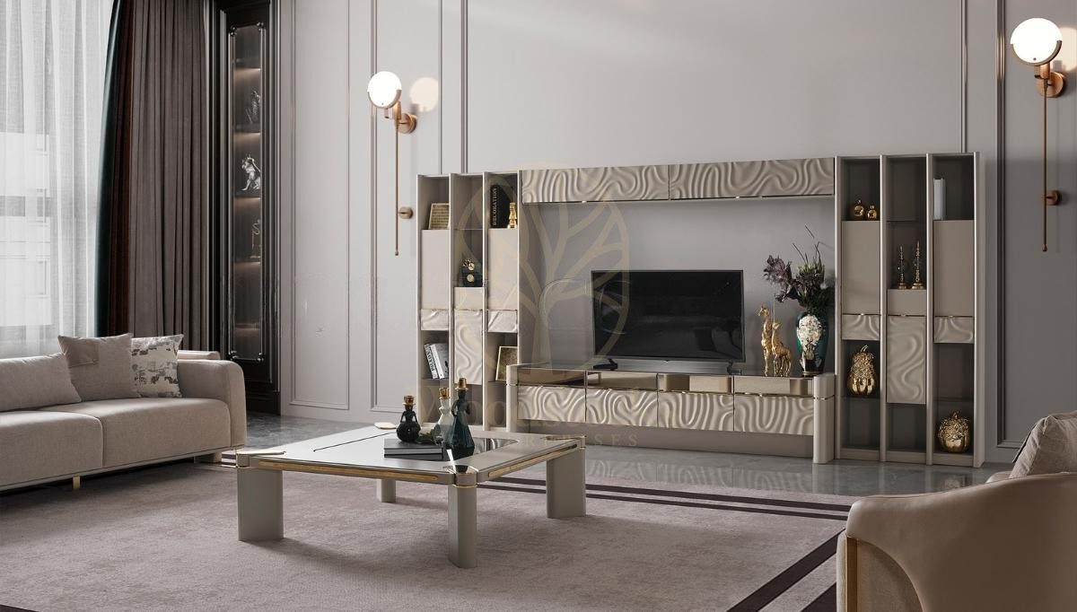 Luxury Talia Handcrafted Teak TV Cabinet, Saharanpur, TV Cabinet