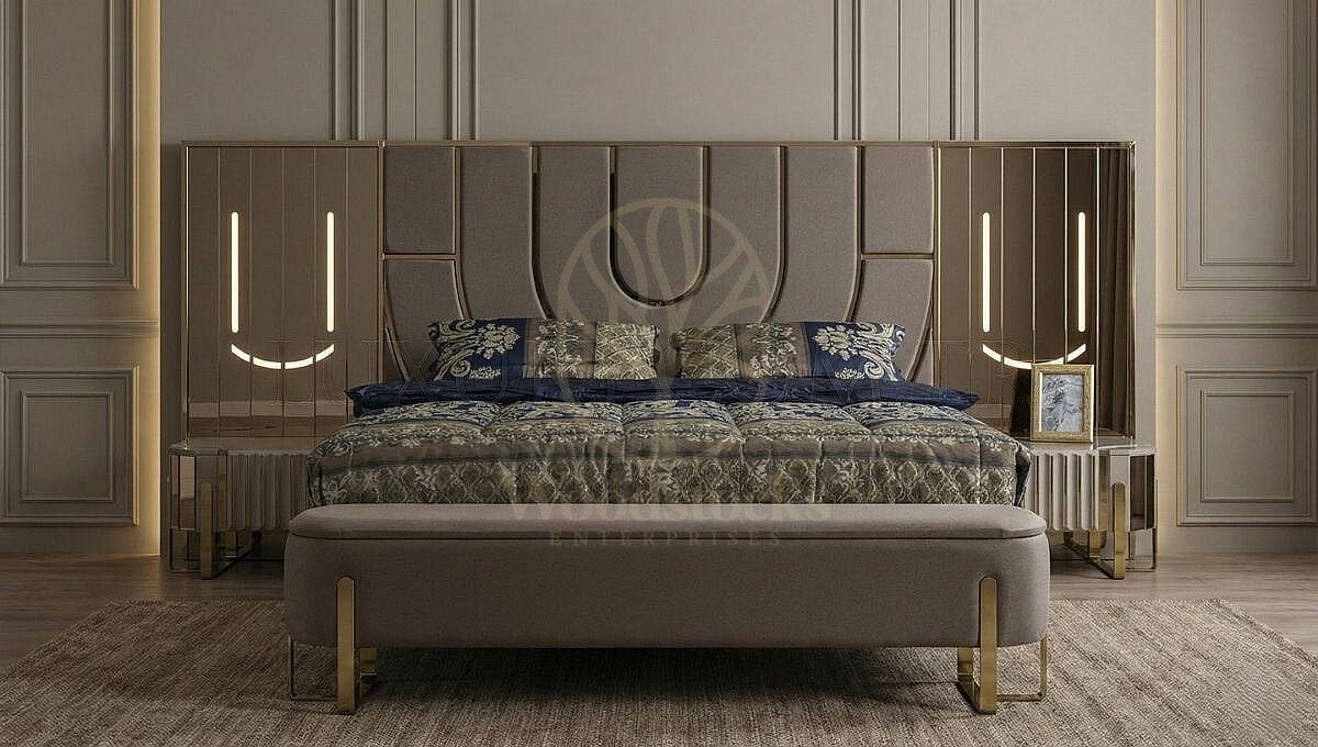 Royal Ayakli Hand Carved Teak King Size Bed, Saharanpur, view 3